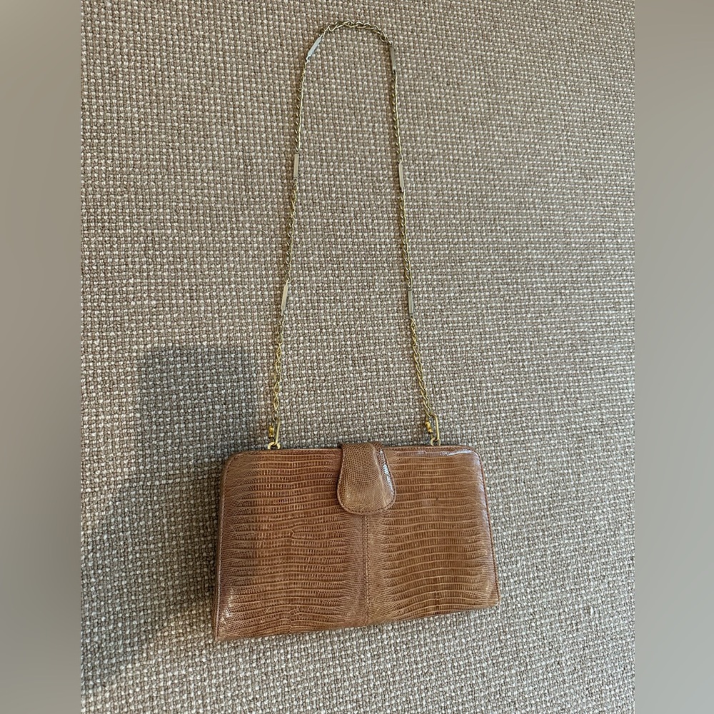Bruno Magli bag with gold chain strap